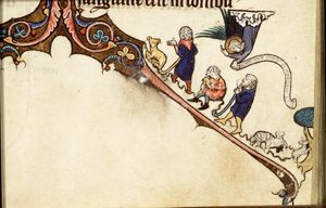 The annunciation of Christ's birth to the shepherds