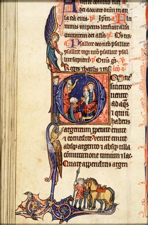 The adoration of the Christ-child by the Magi