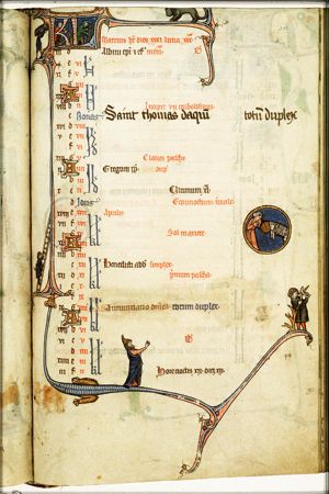 March: men pruning trees. A man pruning a tree. Aries (see details)