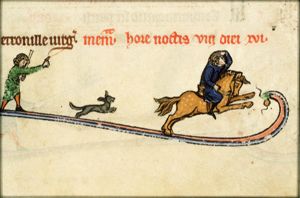 May: men hunting