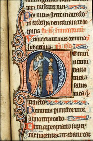 Samuel anoints David