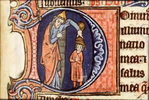 Samuel anoints David