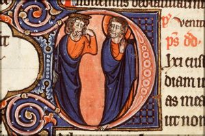 David(?) and Christ