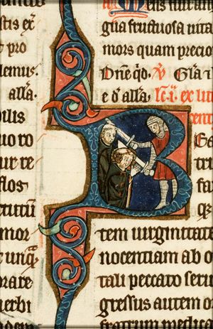 The martyrdom of St. Peter Martyr of Verona and a companion