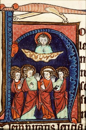 Christ and saints (All Saints)
