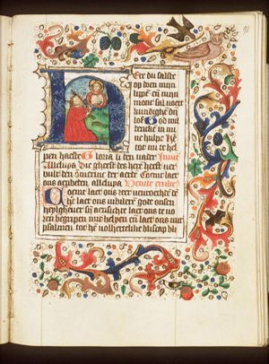 Moses receives the Tablets of the Law from God
