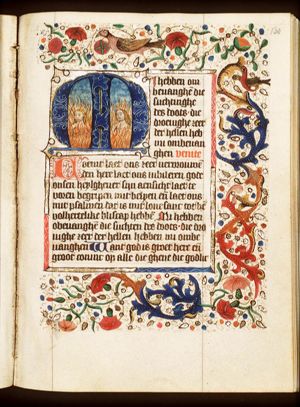 Two souls in Purgatory