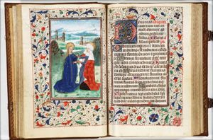 The Visitation: Mary meets St. Elisabeth