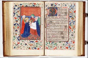 The presentation in the temple: Mary presents the Christ-child to Simeon