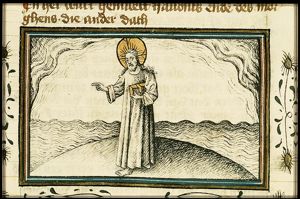 The Creation: division of the waters above and below the firmament