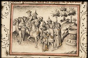 Joseph is sold into slavery by his brothers