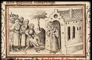 Joseph's brothers show his blood-stained coat to Jacob