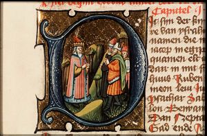 Moses and Aaron before Pharaoh