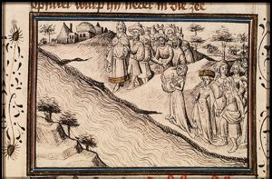 The song of Moses at the Red Sea
