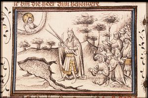 The miracle of the sweetening of the water of Marah