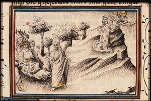 Moses receives the Tables of the Law from God