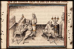 The making of the Ark of the Covenant and the candlestick