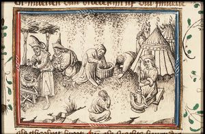 The miracle of the manna