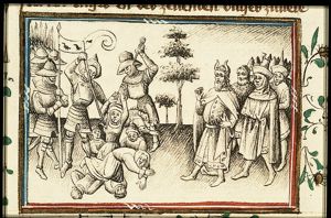 Moses has the mature women and the male children of the Midianites killed