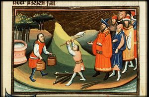 Joshua makes the Gibeonites into drawers of water and hewers of wood