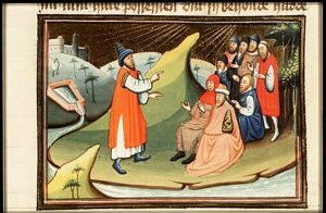 Joshua divides the land of Canaan among the tribes of Israel