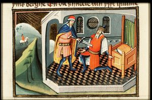 Ehud kills Eglon, king of Moab