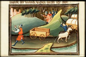 At the battle of mount Tabor Sisera leaves his chariot and flees