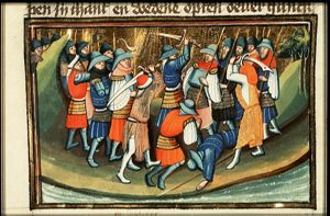The battle between Jephthah and the Ephraimites