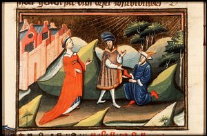 Boaz redeems Elimelech's inheritance and takes Ruth to wife