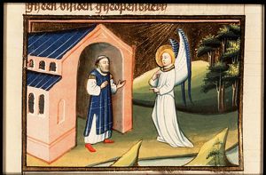 An angel prophesies to Eli the coming undoing of himself and his family