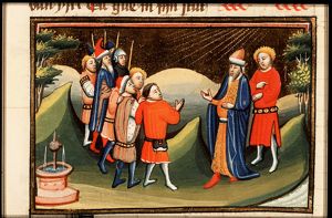 The elders come before Samuel in Ramah and ask for a king