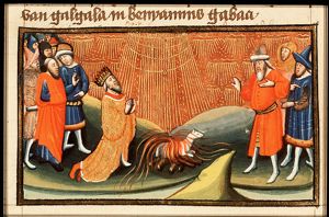 Saul makes an offering at Gilgal and is reproved by Samuel