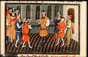 Jonathan, brought before Saul, is saved from death by the people