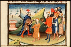 Samuel anoints David