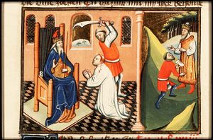 Doeg kills Ahimelech at the behest of Saul; Abiathar brings the tidings to David