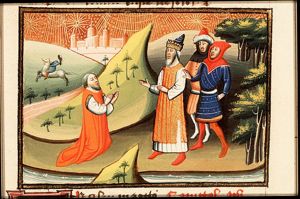 The reconciliation of David and Absalom
