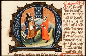 Elijah questions the messengers of Ahaziah