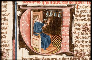 David playing bells