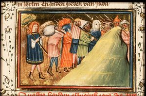 The return of the Israelites from the Babylonian captivity
