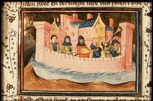 The ceremonial dedication of the walls of Jerusalem