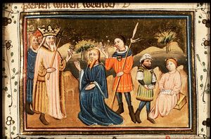 Haman causes Ahasuerus to issue a decree that all the Jews are to be put to death