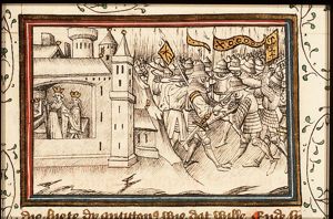 Alexander and Queen Candace; Alexander defeats the ravisher of Candaules' wife