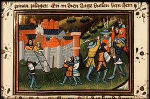 Judas Maccabeus relieves the fortress of Datema from the Ammanites