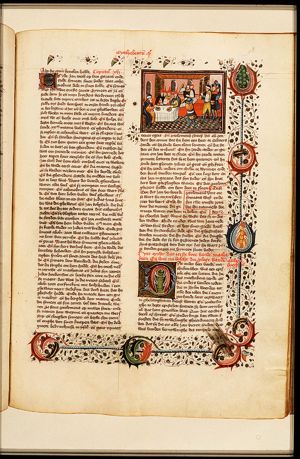 Simon Maccabeus and two of his sons are killed at a banquet