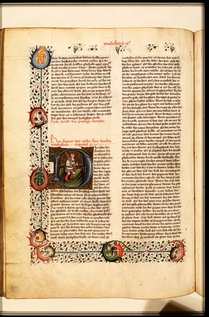 A messenger with a letter to the Jews in Egypt