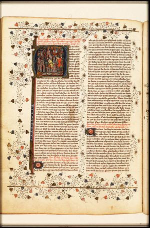 The destruction of Jerusalem by the Romans