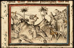 The Romans kill the escaped Jews