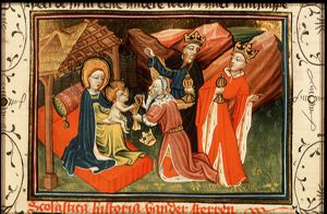 The adoration of the Christ-child by the Magi