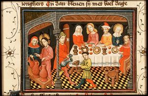 The marriage-feast at Cana: Christ changes water into wine