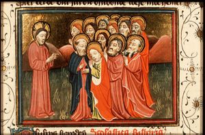 St. Peter confesses Jesus to be the Christ
